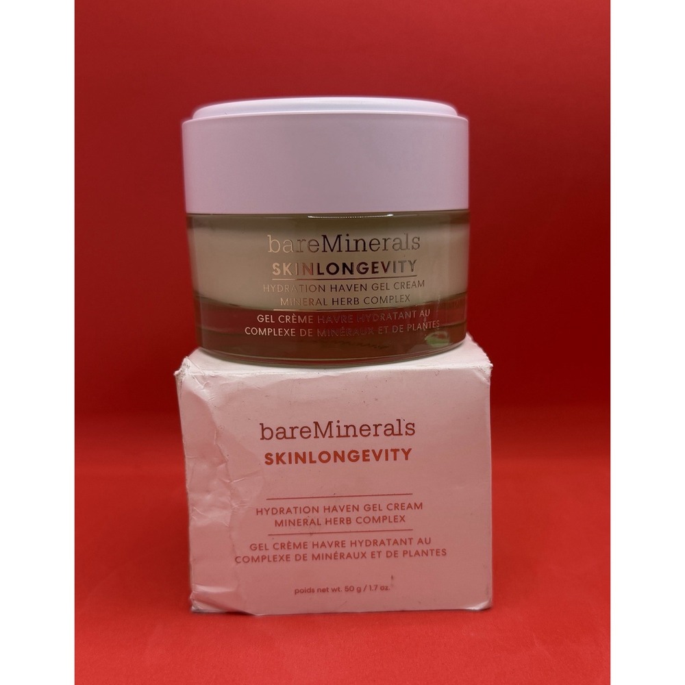 BareMinerals Skin Longevity Butter Drench Cream Mineral Herb Complex 1.7oz